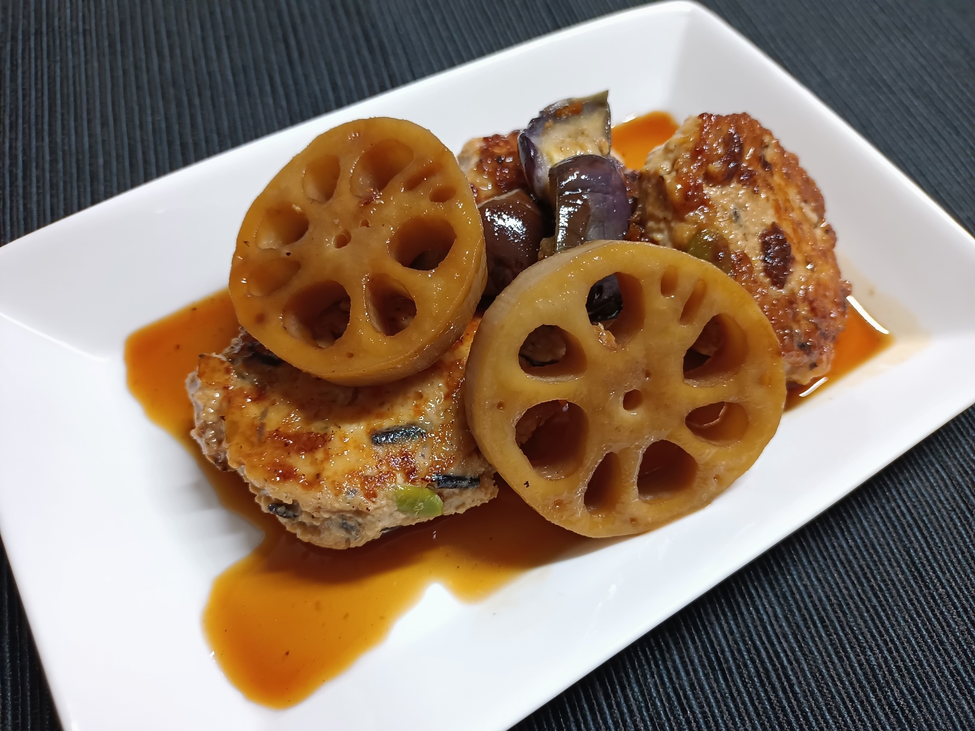 豆腐ハンバーグの照り焼きだれ