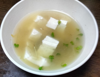 豆腐のお味噌汁