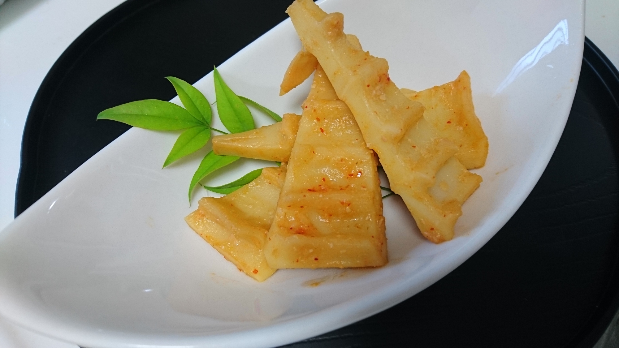 炒めるだけで簡単 たけのこのピリ辛味噌炒め レシピ 作り方 By あゆせ 栄養士 楽天レシピ