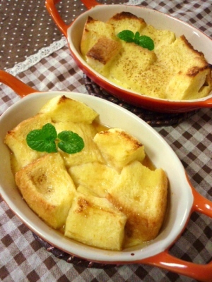 簡単 オイシイ パンプディング レシピ 作り方 By かもめのタマゴ 楽天レシピ