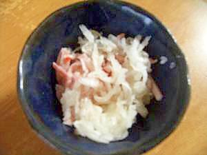 ハム入りなます