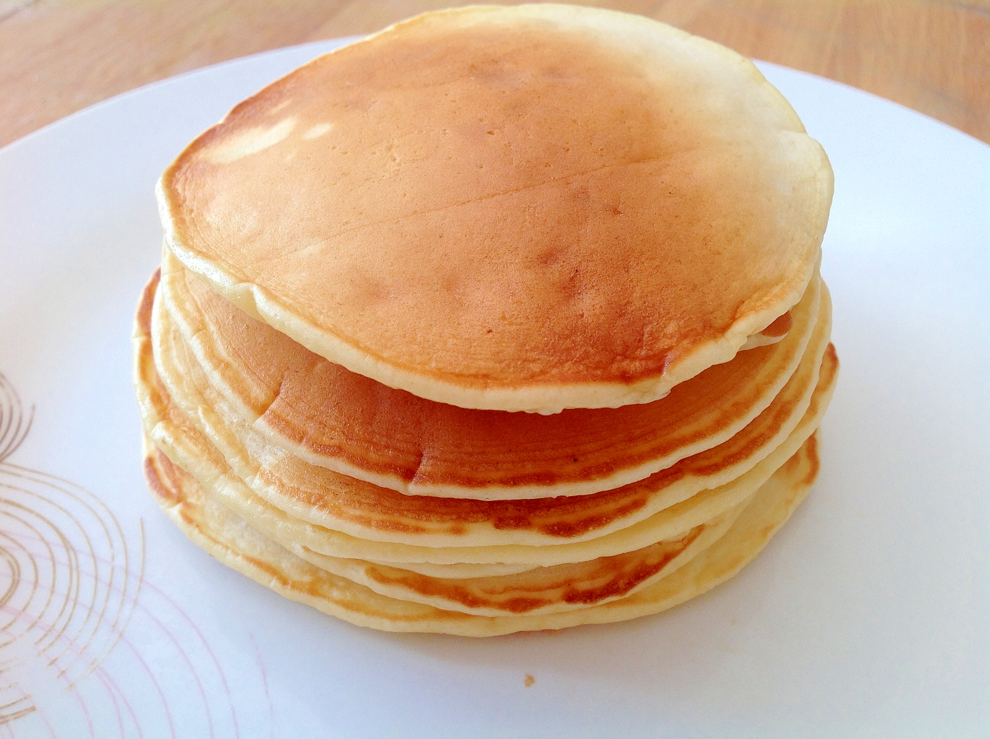 冷めても美味しい基本のパンケーキ