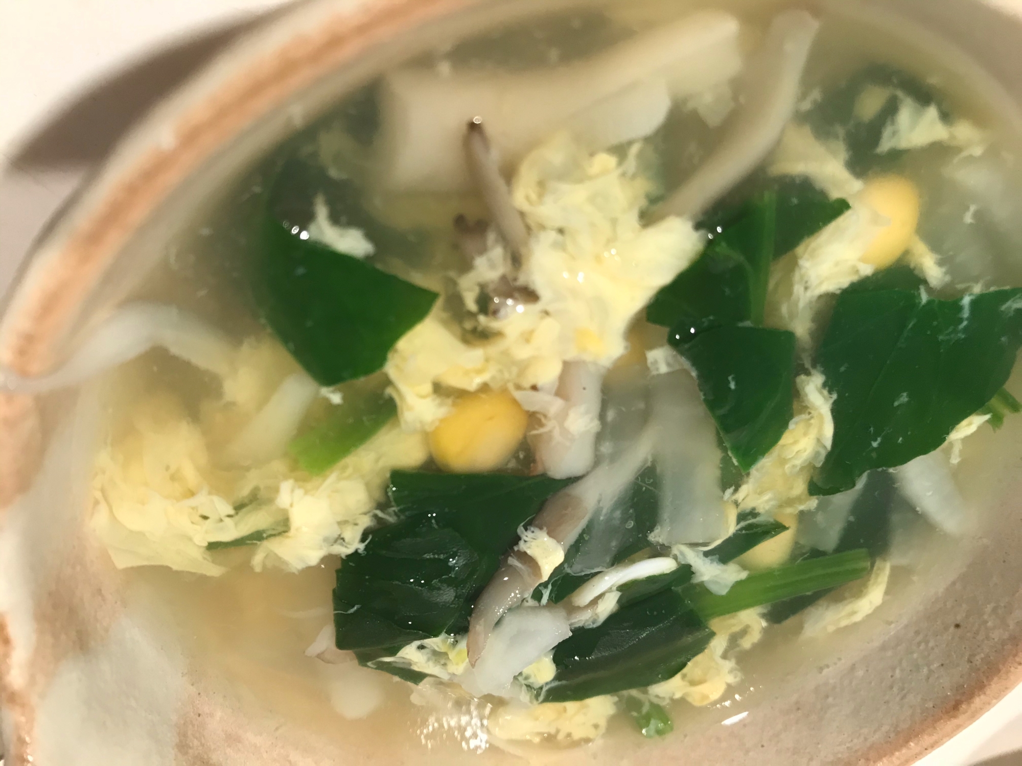 子供も大好き コーンとほうれん草と舞茸の中華スープ レシピ 作り方 By コアラのまーち 楽天レシピ 子供も大好き コーンとほうれん草と舞茸の中華スープ レシピ 作り方 By コアラのまーち 楽天レシピ