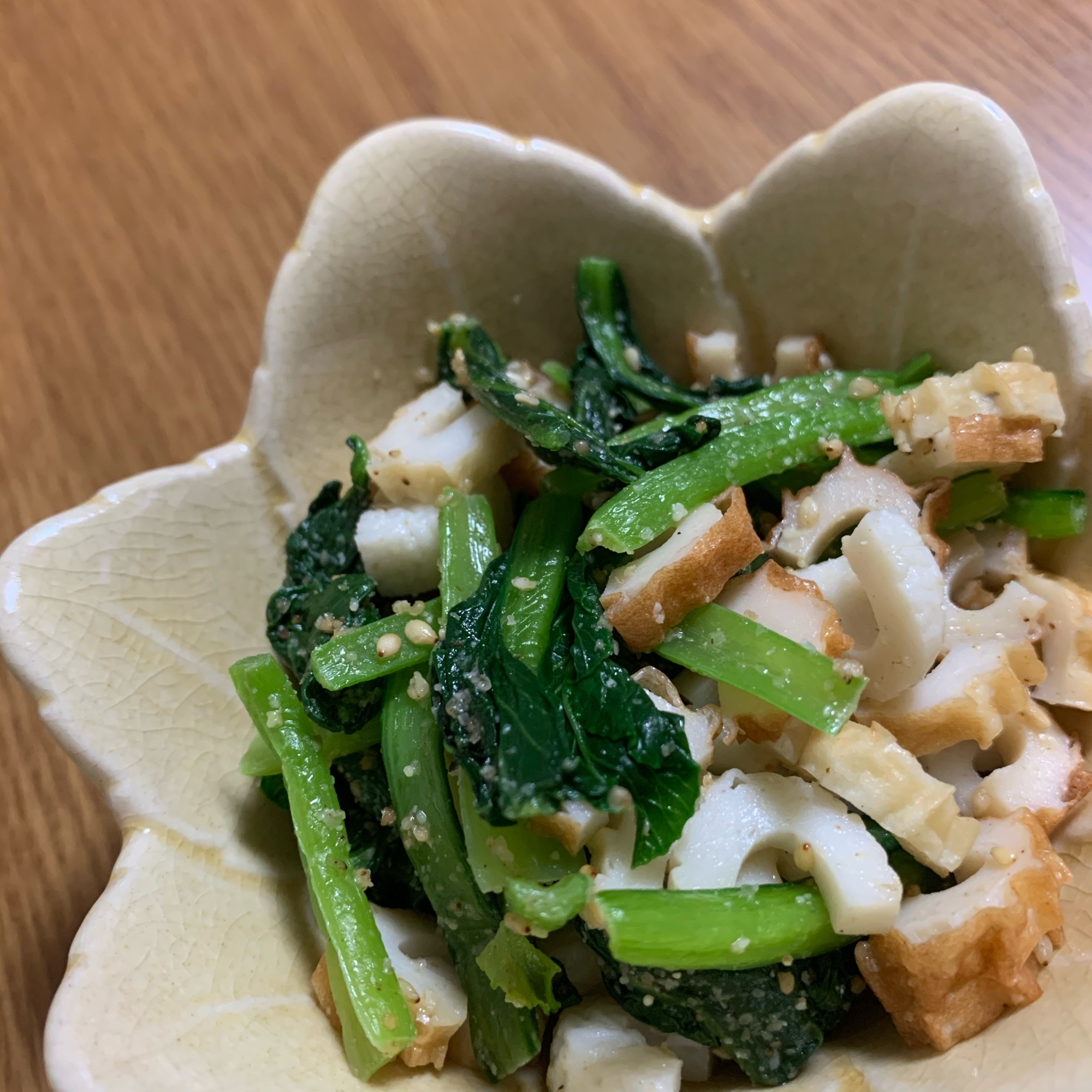 ニガ美味い✨小松菜のナムル