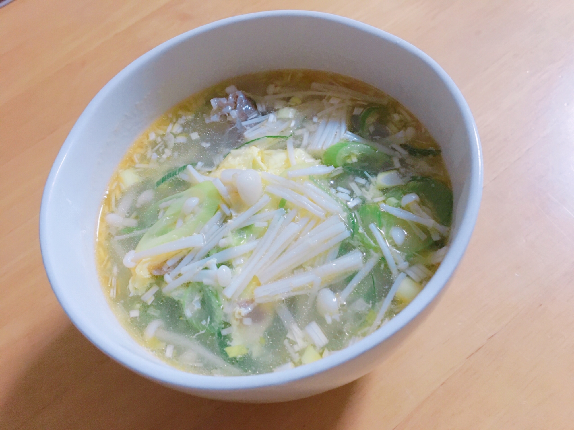 香味野菜が決め手の合わせ酢で✰酸辣湯風スープ～✰