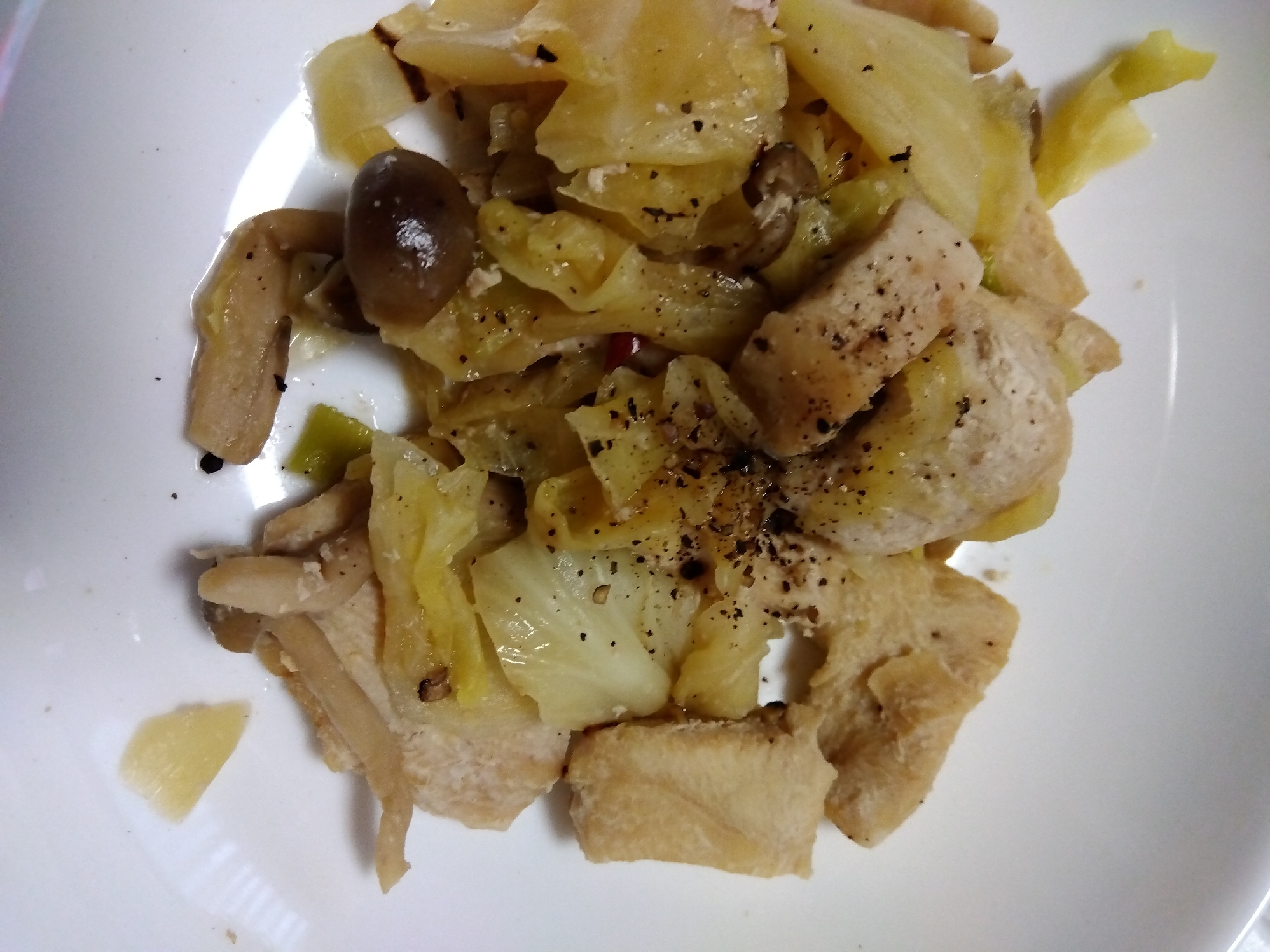 鶏胸肉と野菜の蒸し煮