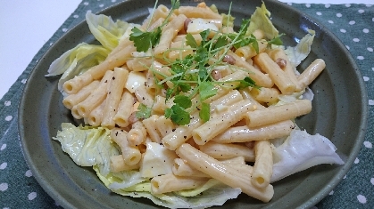 なかった食材を代用等して、夫とのランチに頂きました(*´◒`*)美味しかったので、次回はフル食材で作ってみたいです♡ありがとうございました(✿ᴗ͈ˬᴗ͈)⁾⁾