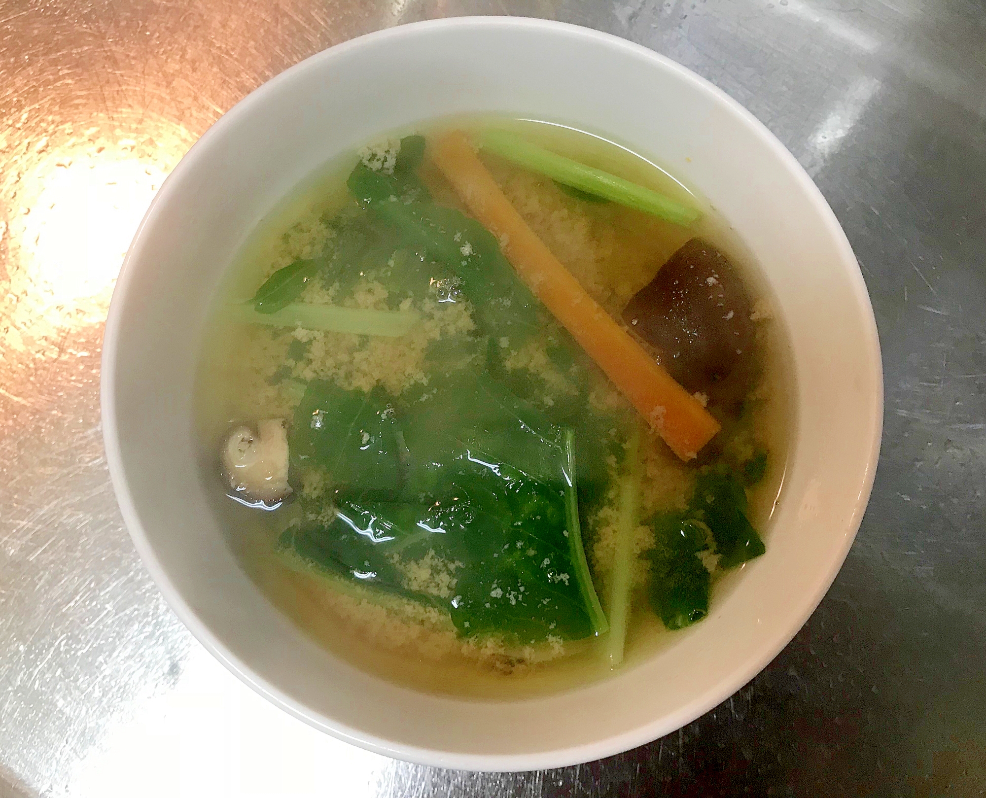簡単にできる♬蟹を無駄なく使用 ベトナム風蟹スープ