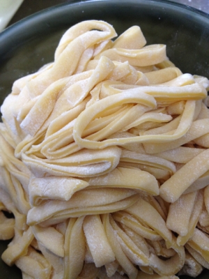 HBで 手打ち☆生パスタ 始めました♪♪