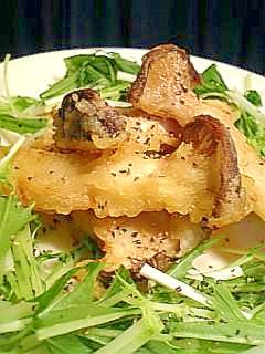 エリンギの揚げ焼き