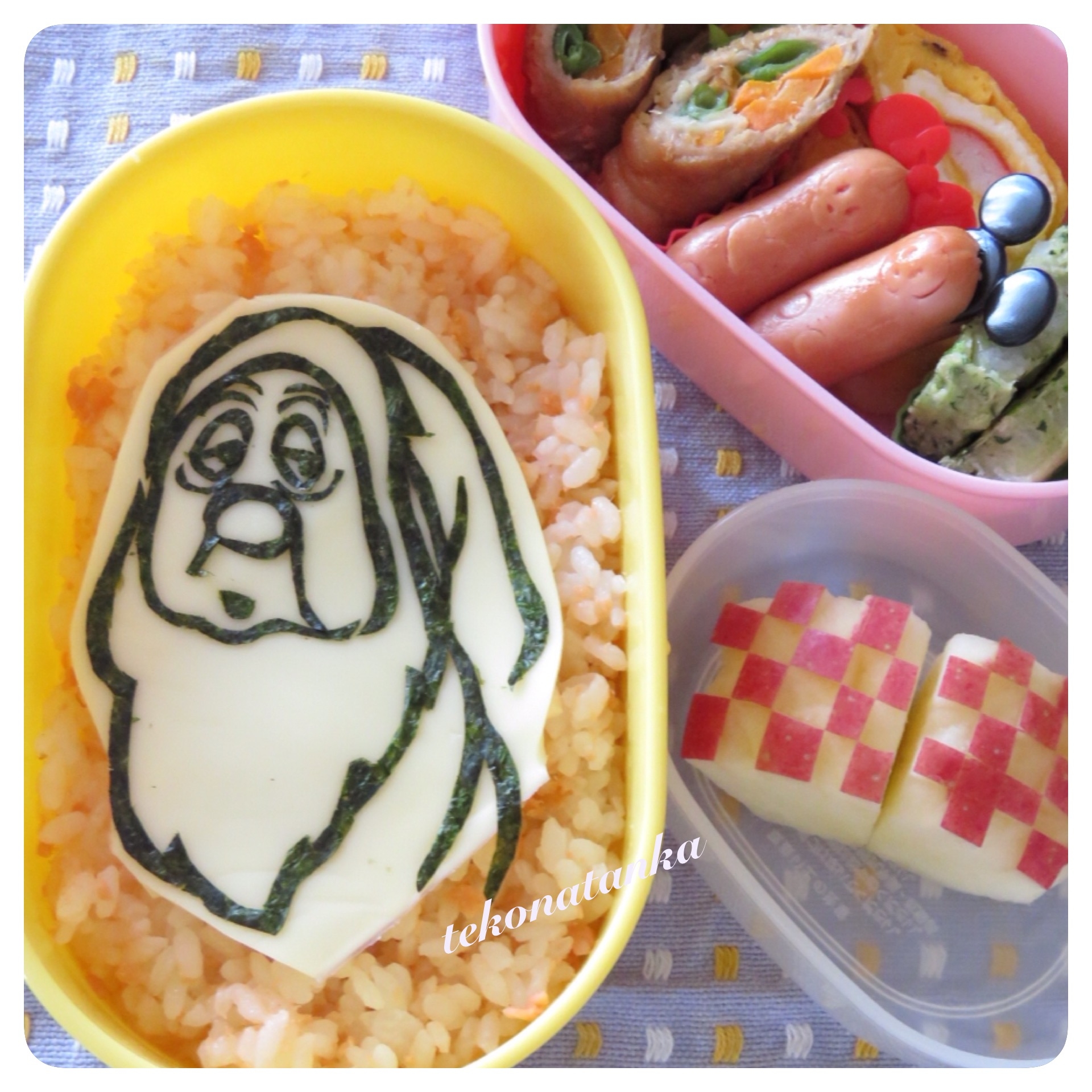 ディズニー 白雪姫 7人の小人ねぼすけのキャラ弁 レシピ 作り方 By Tekonani 楽天レシピ ディズニー 白雪姫 7人の小人ねぼすけのキャラ弁 レシピ 作り方 By Tekonani 楽天レシピ