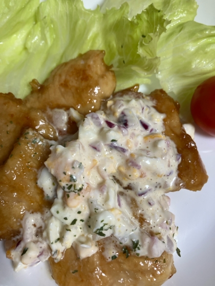 ☆鶏むね肉の照りタルタル☆