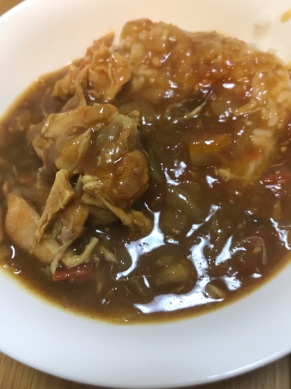 野菜たっぷり、ホットクックでチキンカレー