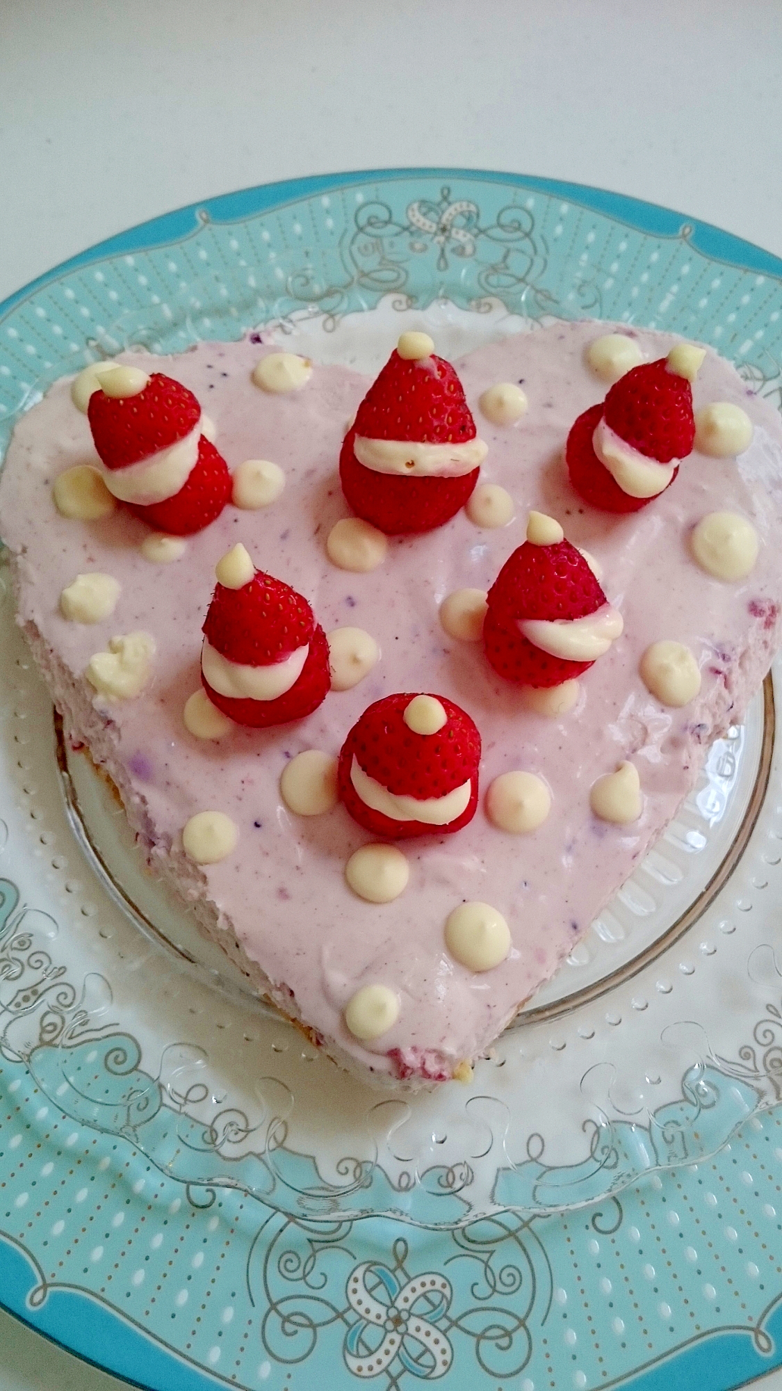 水玉de可愛い ベリーレアチーズケーキ サンタ達 レシピ 作り方 By Nozayomi 楽天レシピ 水玉de可愛い ベリーレアチーズケーキ サンタ達 レシピ 作り方 By Nozayomi 楽天レシピ