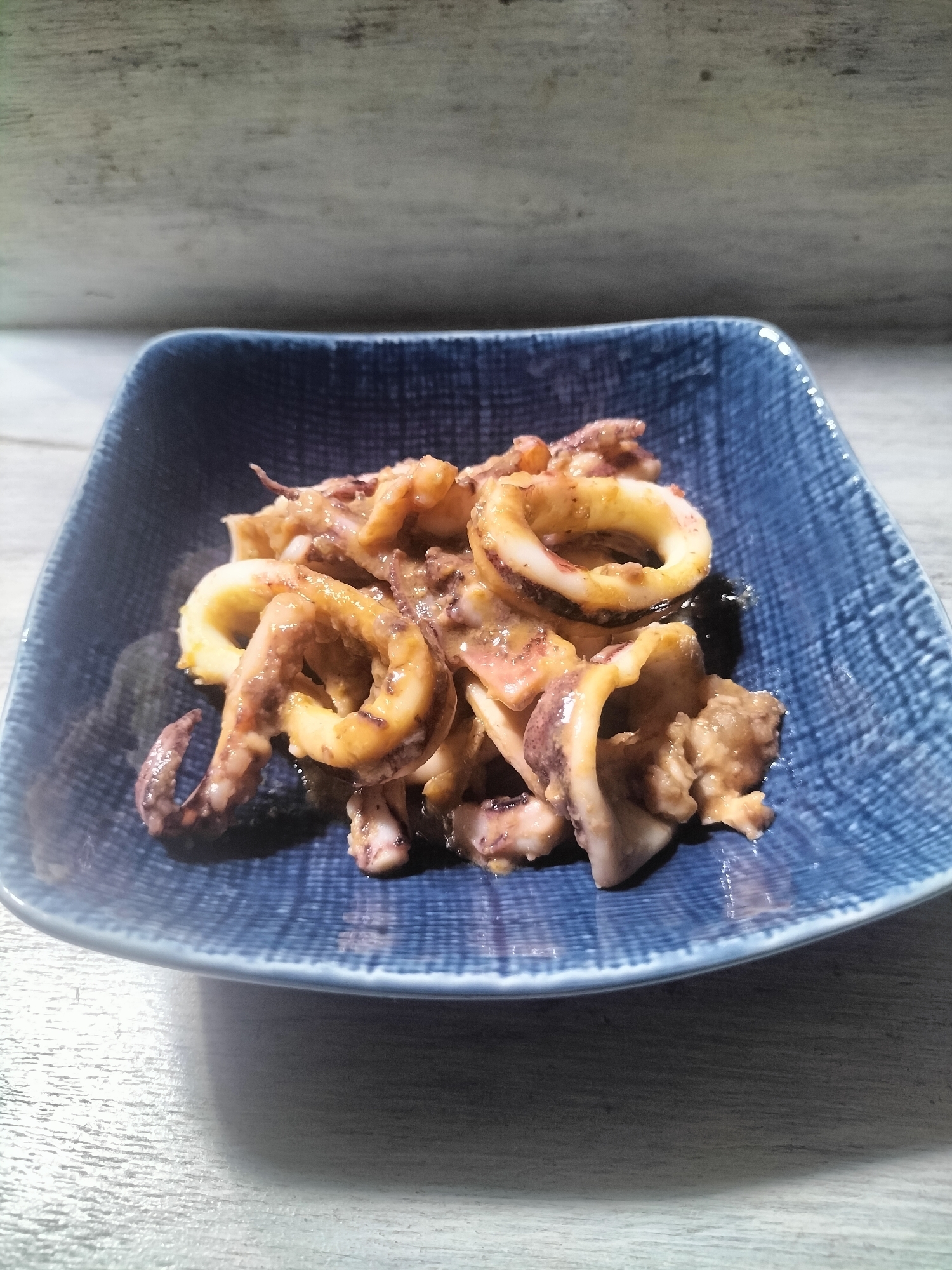 オーブントースターで簡単♡するめいかのわた焼き