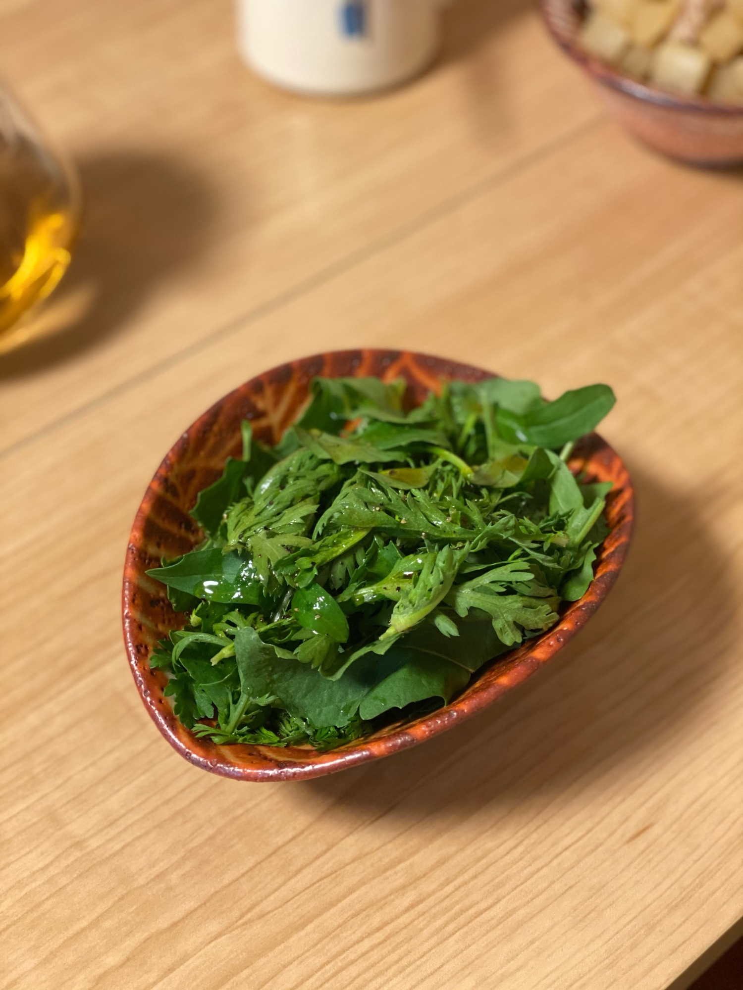 香草野菜のグリーンサラダ