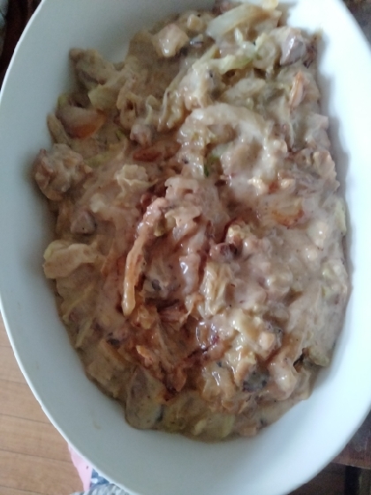 白菜消費☆鶏肉と白菜のクリーム煮