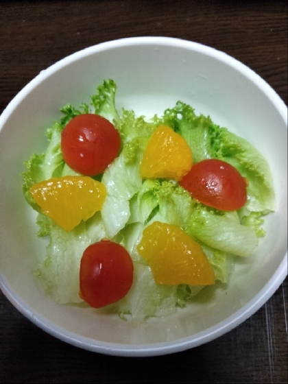 甘夏＊トマトのサラダ