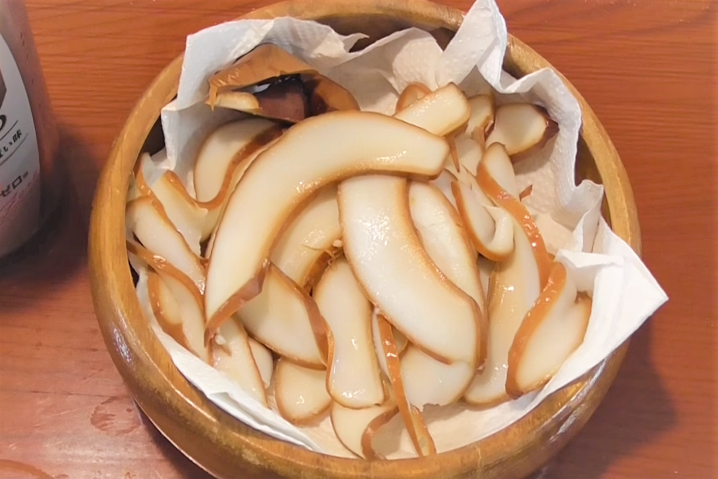 燻製器なしで!イカの燻製(いかくん)