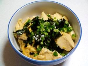 簡単！豆腐の激安 激うま 節約♪ヘルシー丼