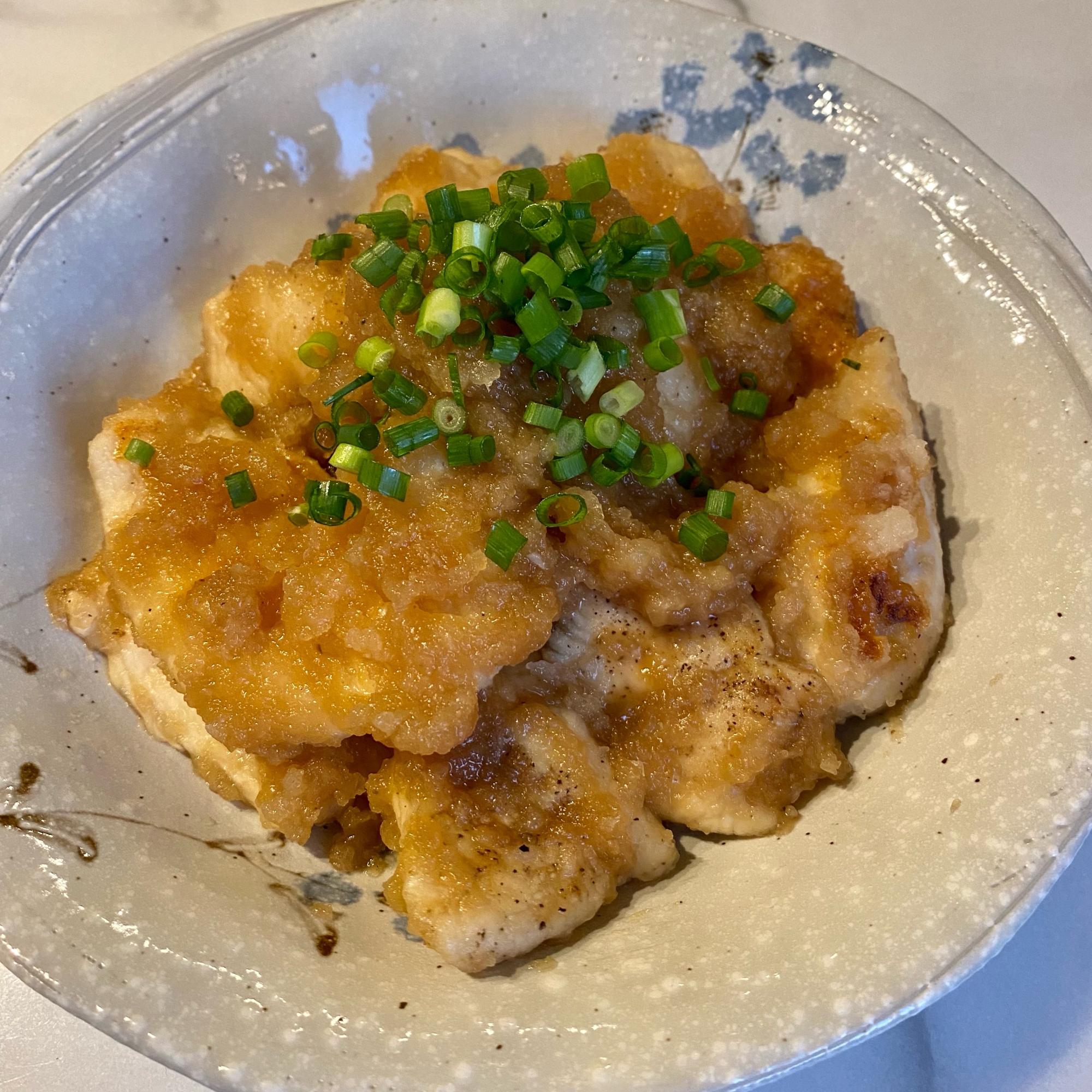 主夫がつくる鶏むね肉のみぞれ煮