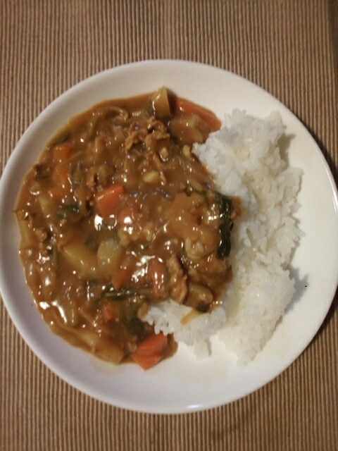 具たくさんカレーライス