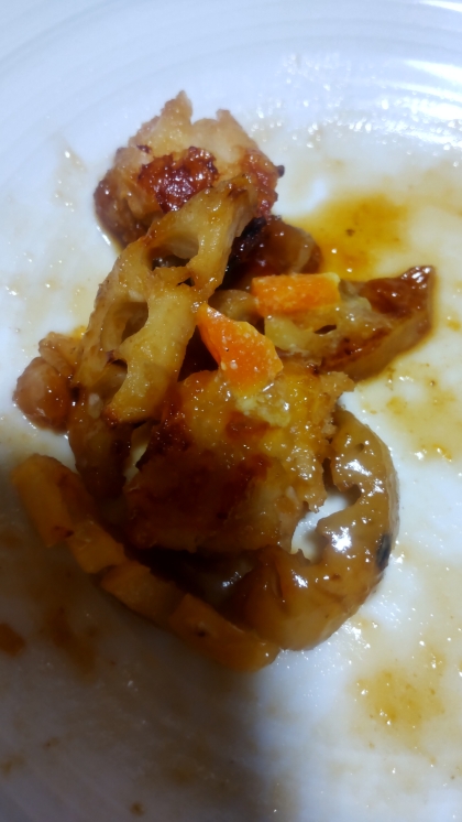鶏肉とれんこんの煮物