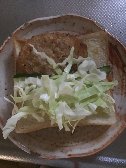 食パンで、ごちそーさま。