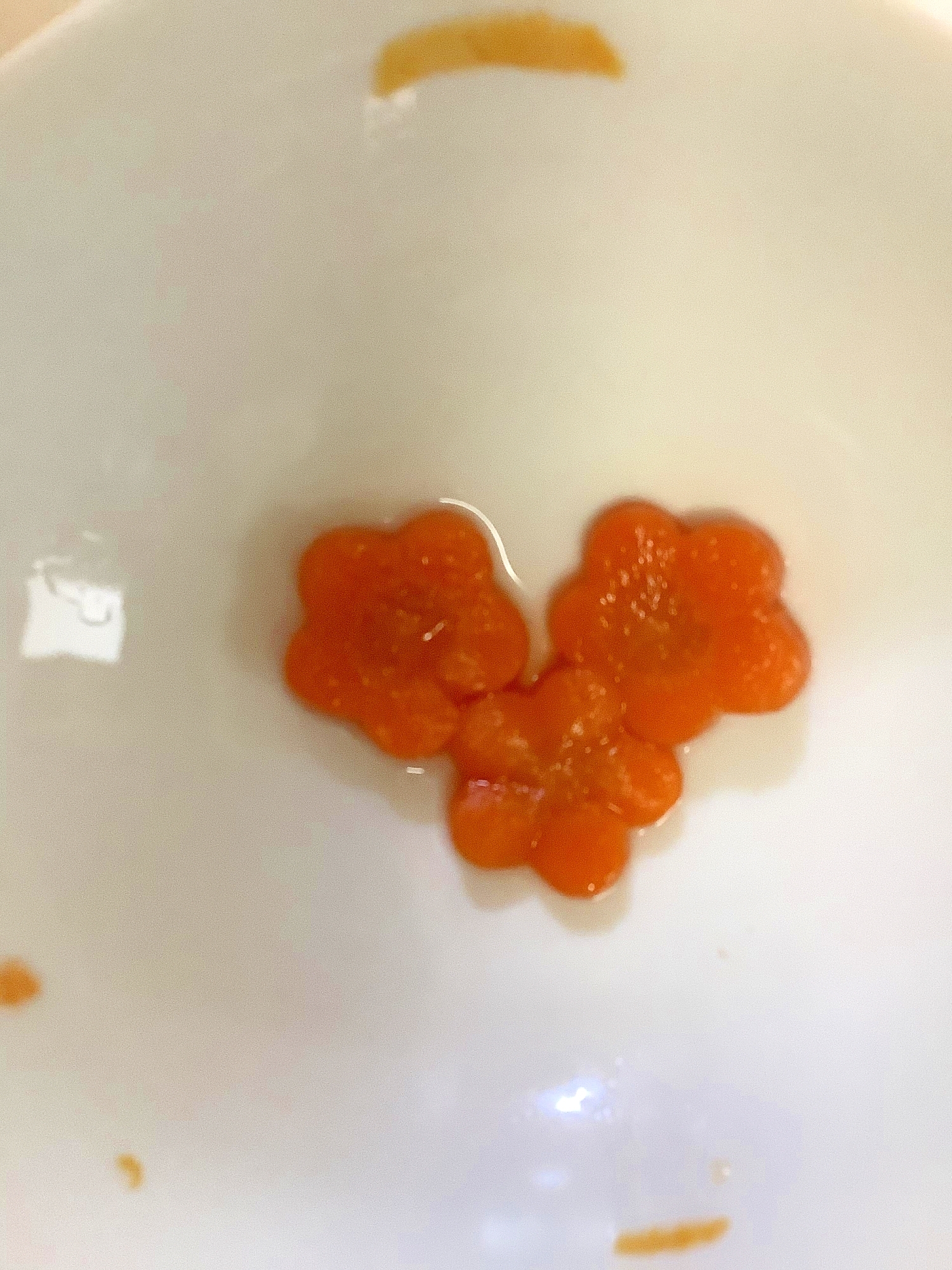 型と麺つゆでお手軽に! お弁当用にんじんの飾り切り