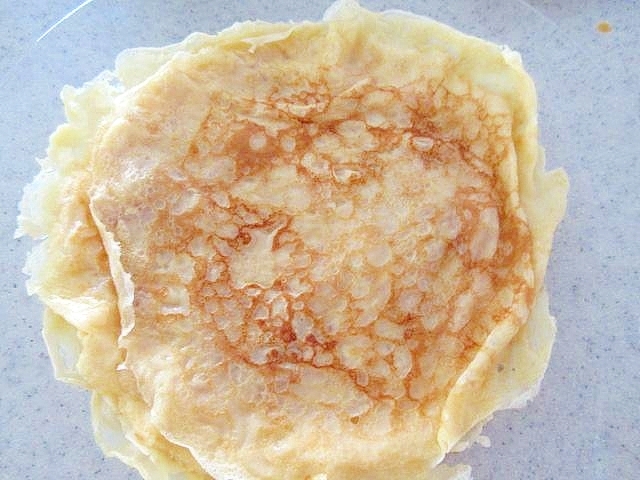 クレープ生地♪　卵1個使用