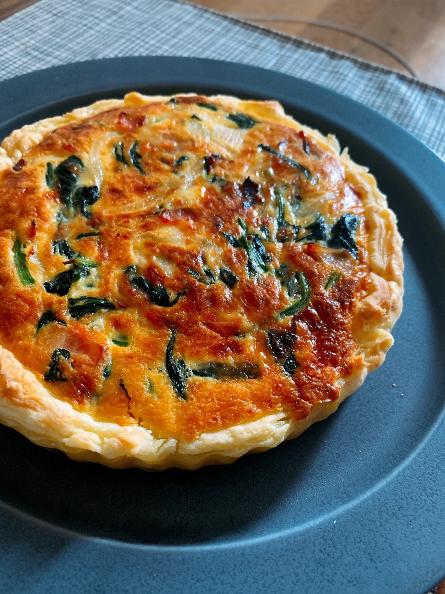 ベーコンほうれん草のキッシュ レシピ 作り方 By へろー 楽天レシピ ベーコンほうれん草のキッシュ レシピ 作り方 By へろー 楽天レシピ