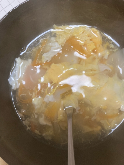水餃子の卵スープ