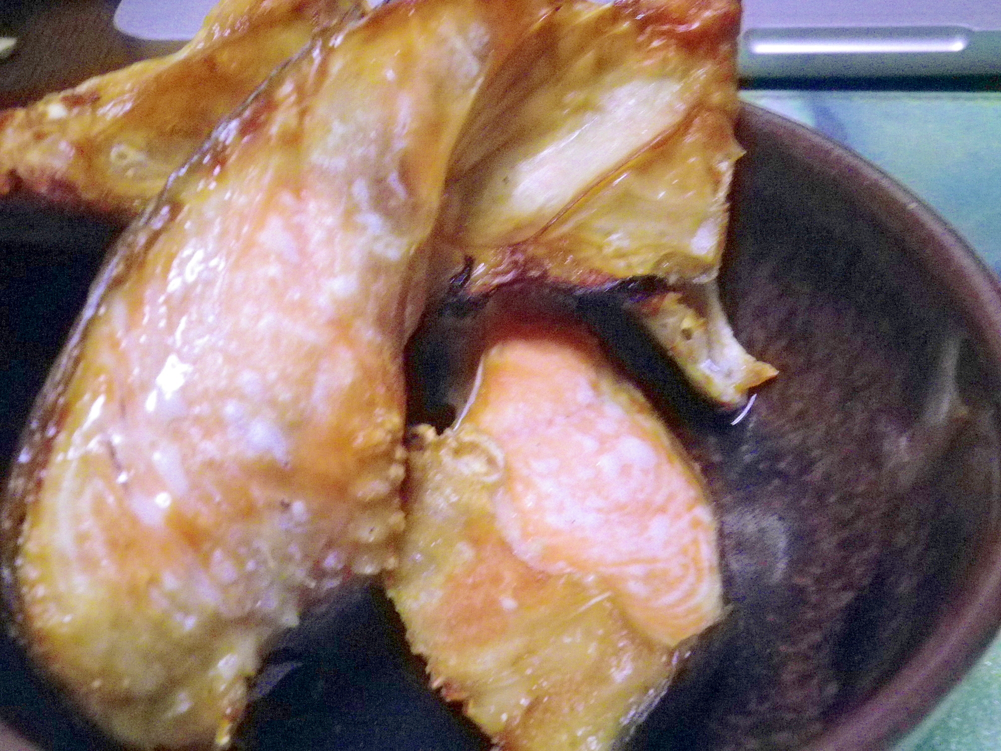 鮭の鎌焼き(レモン醤油)