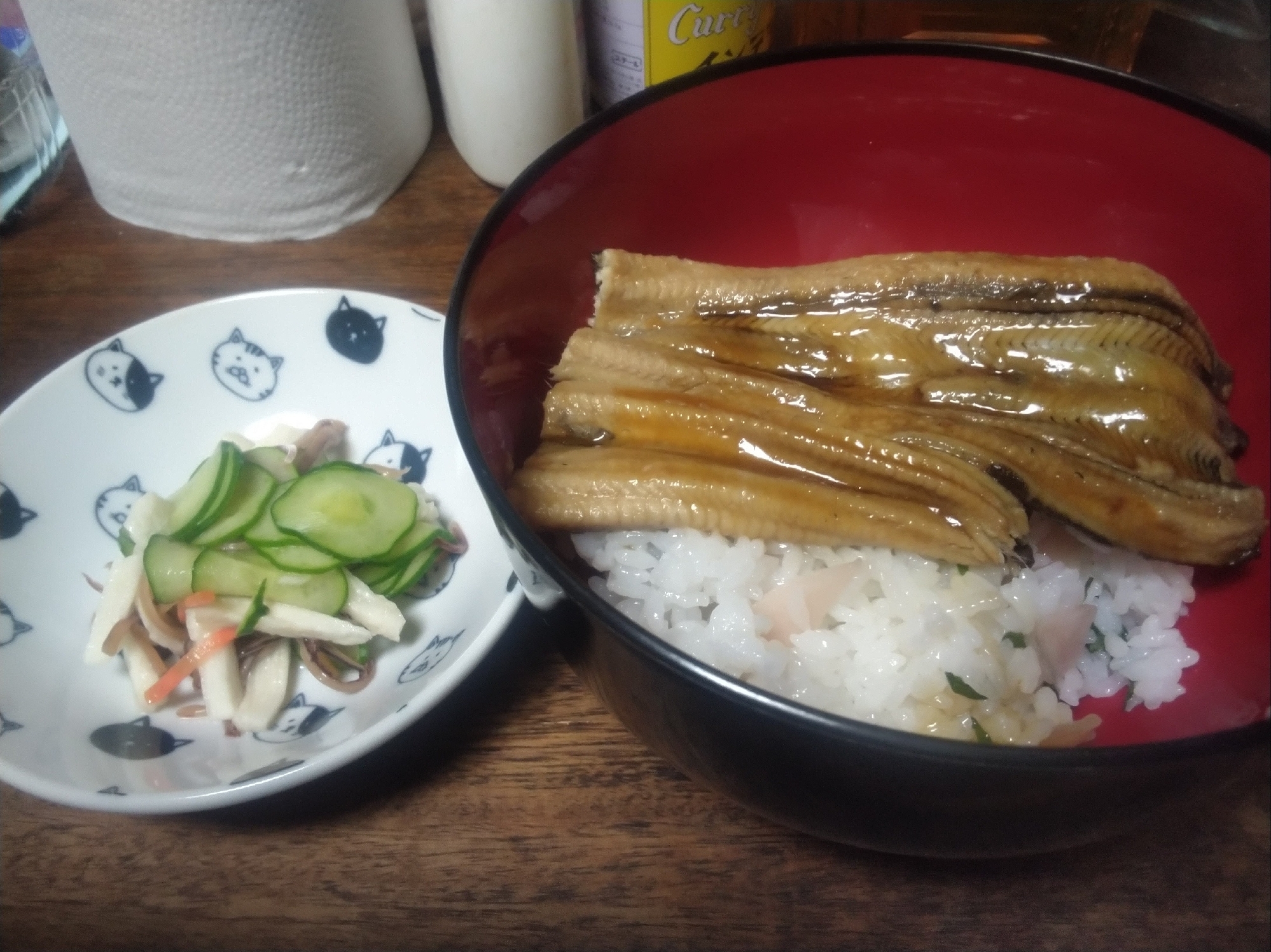 穴子どんぶり寿司