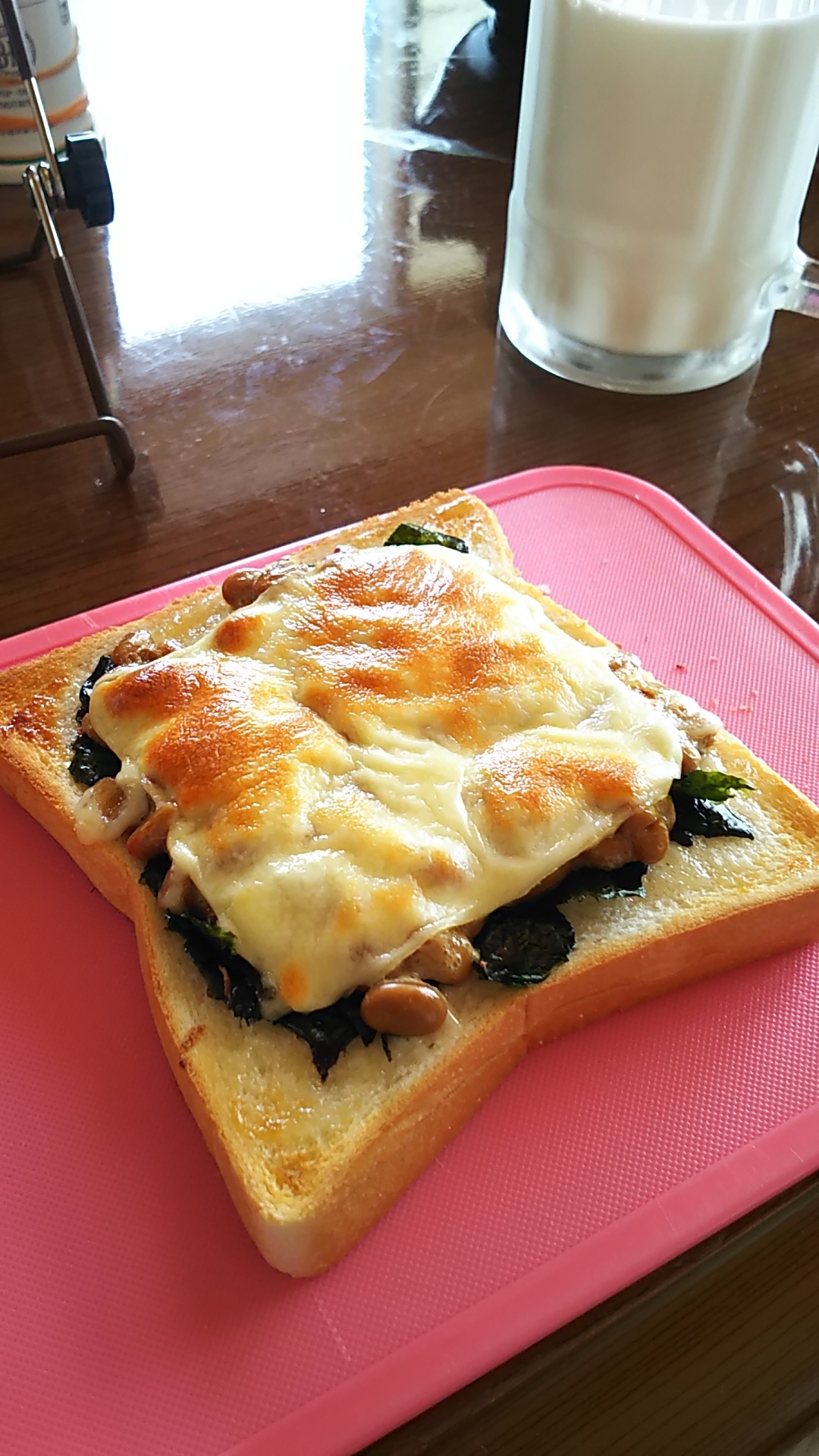 納豆トースト
