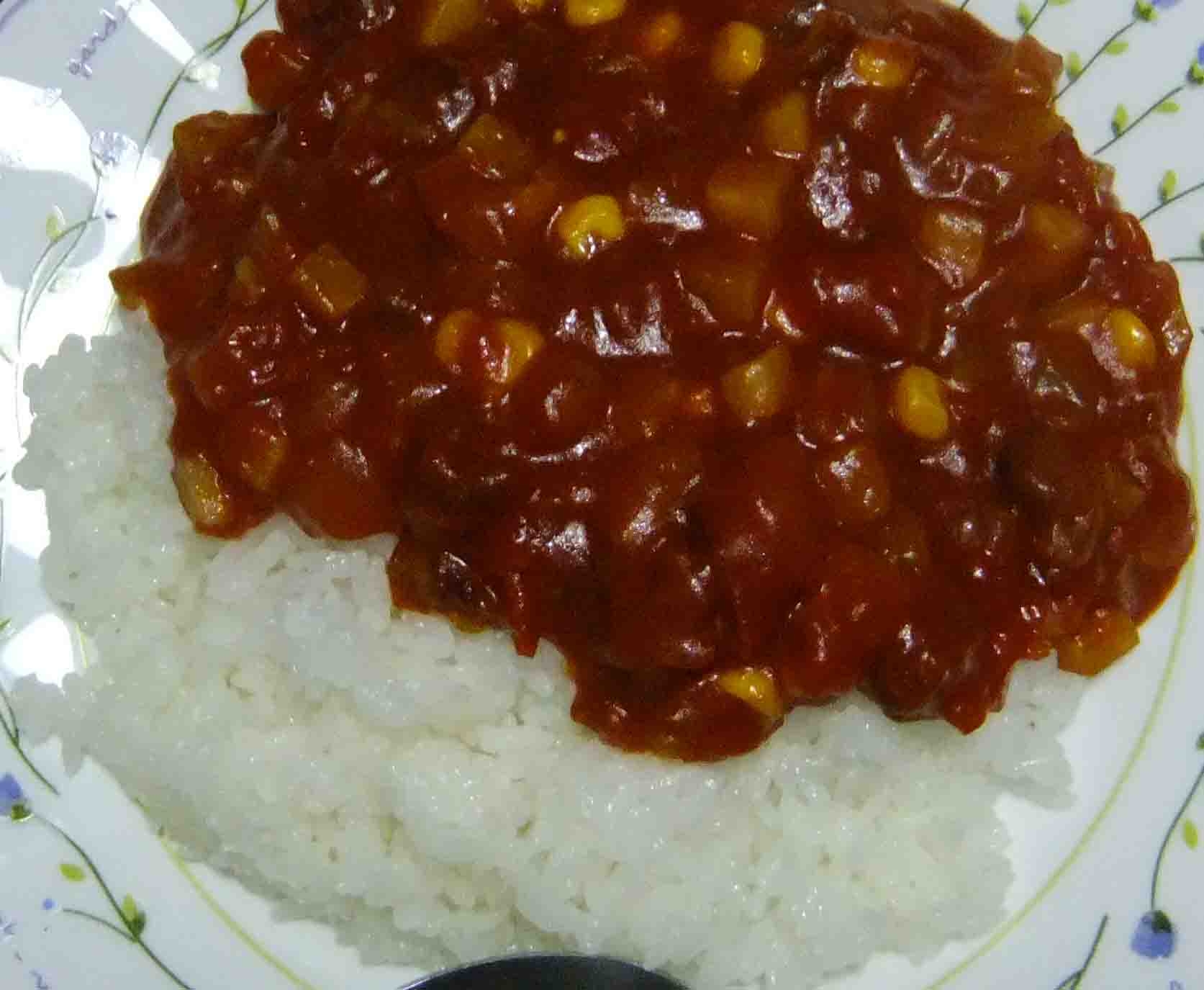 マイルドなトマトカレー