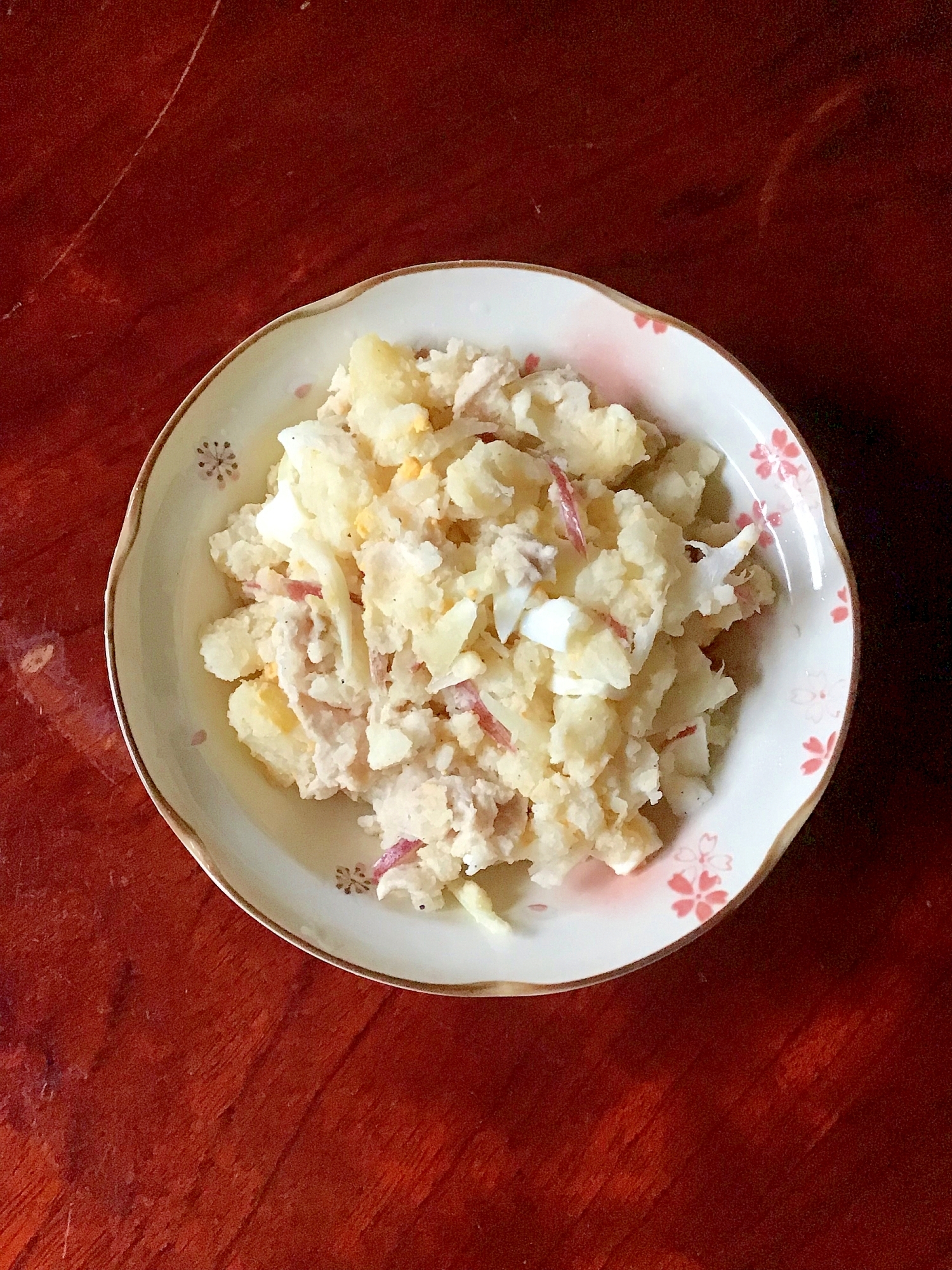 豚しゃぶしゃぶとミョウガのポテトサラダ。