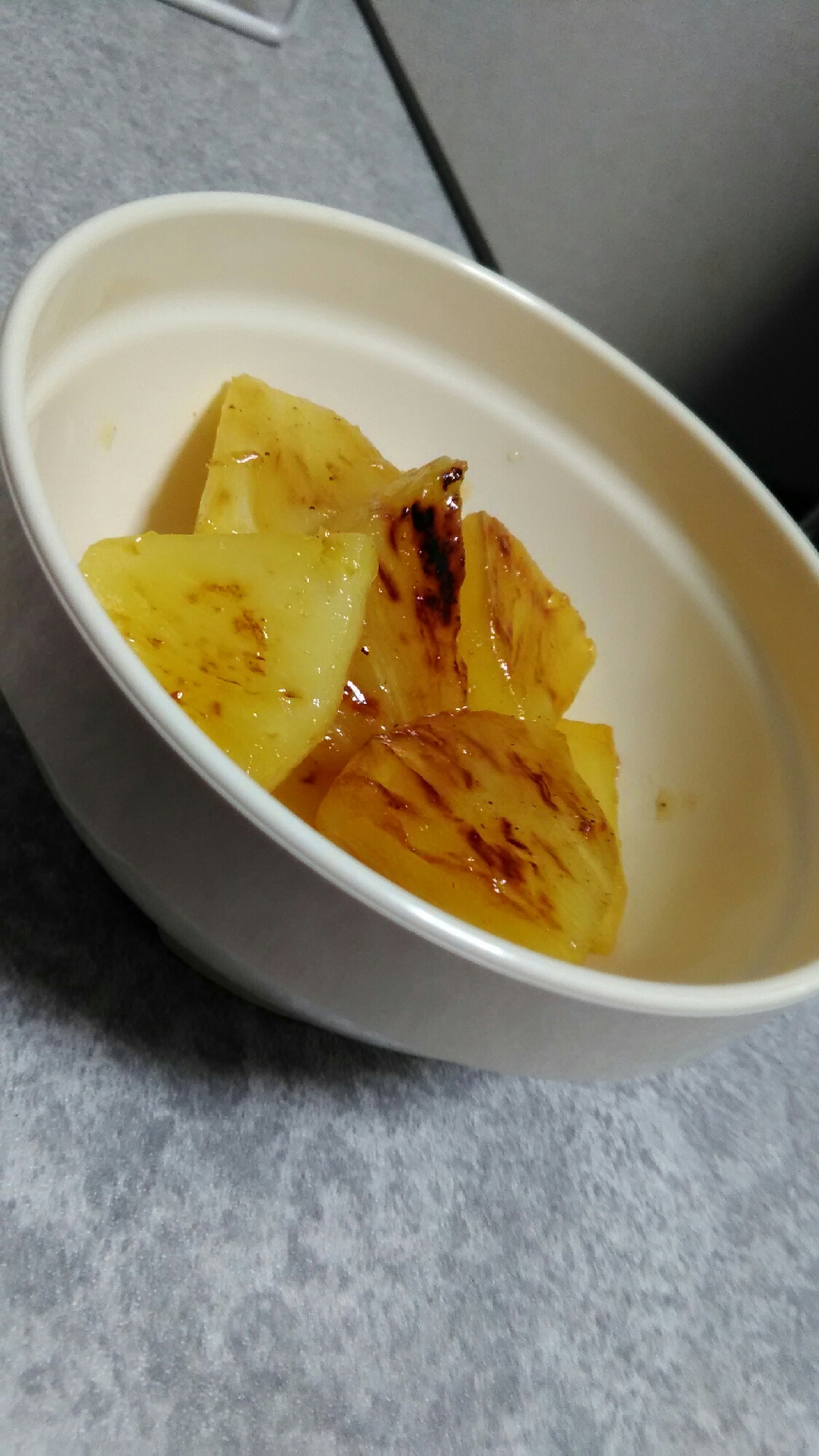 簡単デザート フライパンで焼きパイナップル レシピ 作り方 By Soujiji 楽天レシピ