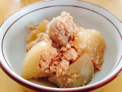 ご主人太鼓判～♪大根と里芋と挽肉のトロトロ煮