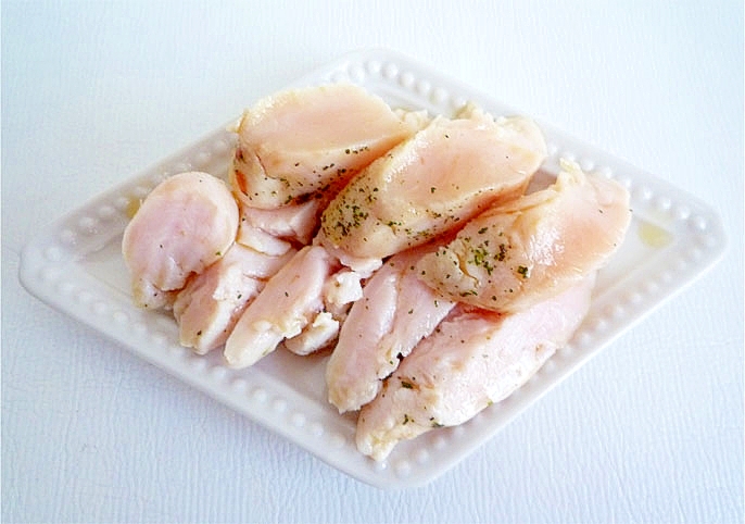 鶏ささみのオイル漬け レシピ 作り方 By Liqueur 楽天レシピ