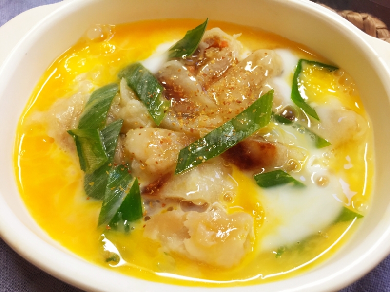 リメイク！春巻きの中華風卵とじ