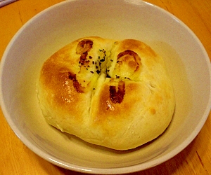 うちの朝食☆ツナポテトパン