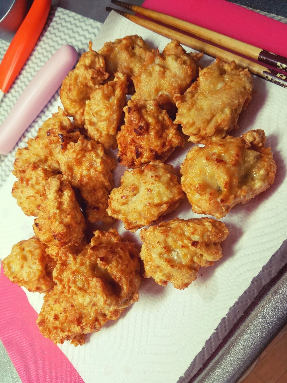 鶏むね肉で☆チキンナゲット