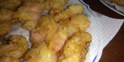 サクサク♪小エビの天ぷら