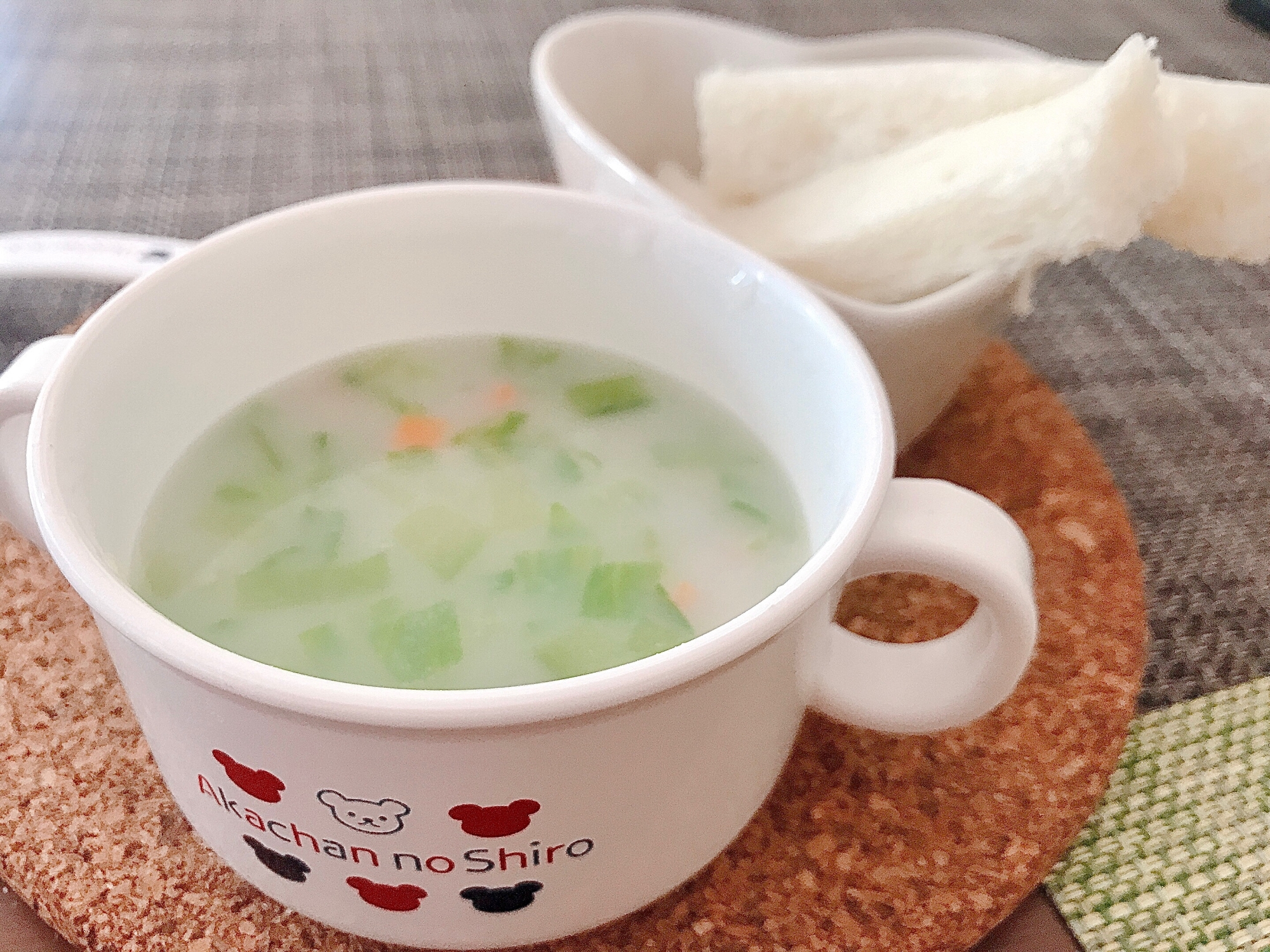 離乳食後期 ホワイトソースのスープdeつけパン レシピ 作り方 By ゆずみ0628 楽天レシピ 離乳食後期 ホワイトソースのスープdeつけパン レシピ 作り方 By ゆずみ0628 楽天レシピ