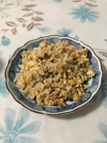 焦がし醤油の卵チャーハン