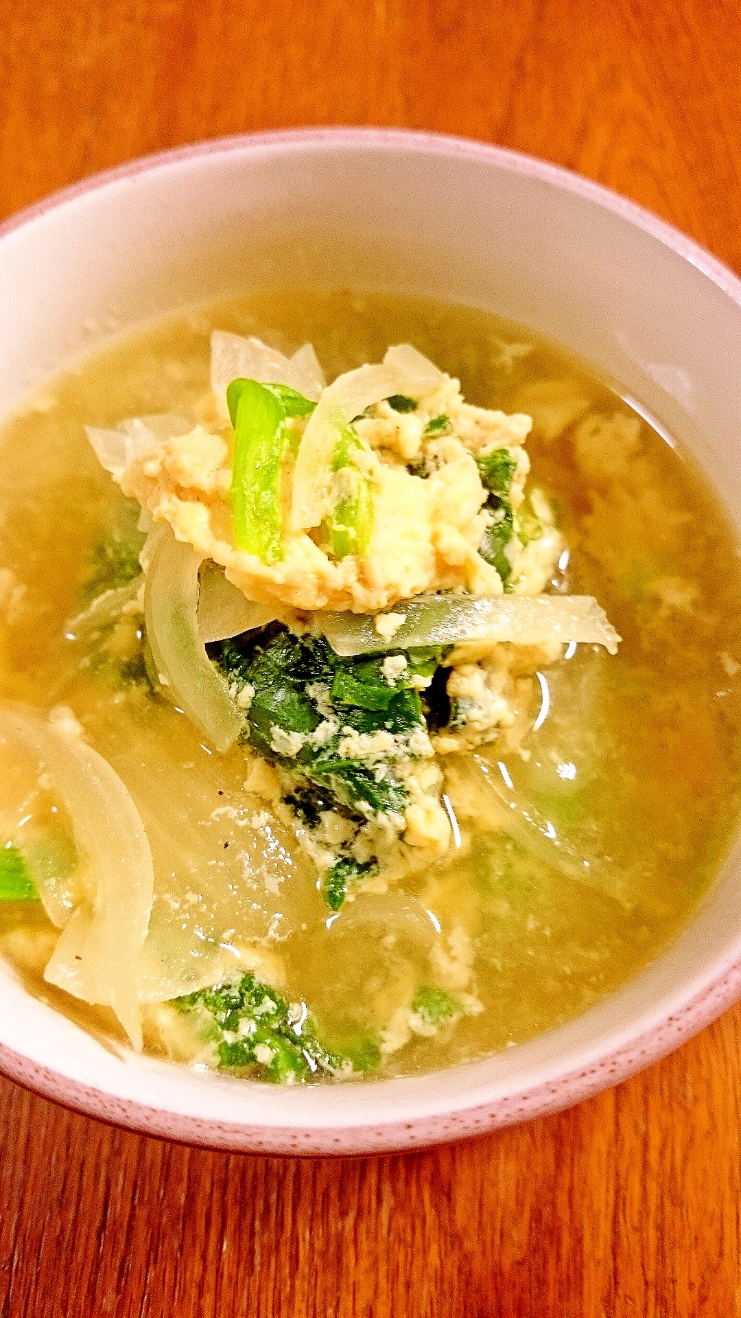 中華風だんごスープ