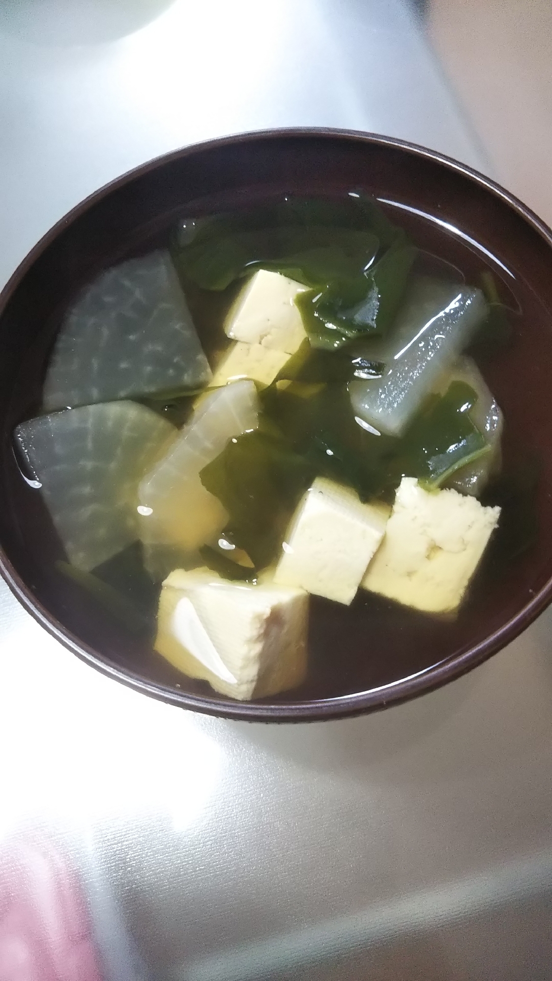 大根と豆腐のすまし汁