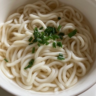 簡単で美味しい素うどん