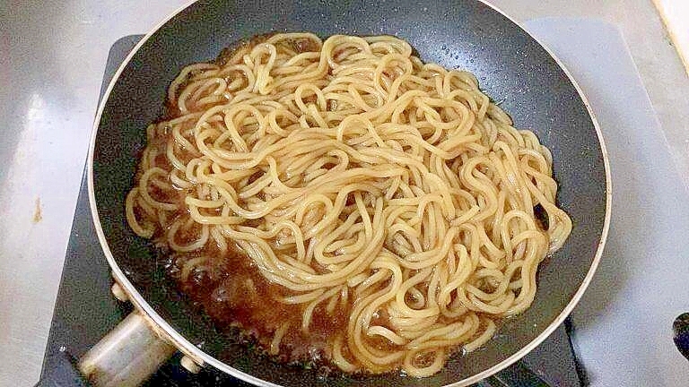 【素朴飯】具なしあんかけ焼きそば